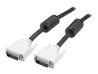 StarTech.com 3m DVID Dual Link Cable M/M - DVI-kabel - dubbel länk - DVI-D (hane) till DVI-D (hane) - 3 m - svart DVIDDMM3M