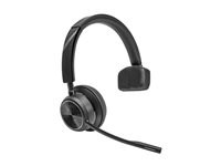 Poly Savi 7410 OFFICE - Savi 7400 series - headset - på örat - DECT / Bluetooth - trådlös - svart 8L589AA