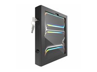 Compulocks iPad Pro M4 13" (2024), Apex Enclosure Brandable Floor Stand - Monteringssats (ställ, hölje) - för surfplatta - märkningsbar - låsbar - metall, polypropylen - svart - skärmstorlek: 13" - golvstående - för Apple 13-inch iPad Pro (M4) 140B13PAPX4B