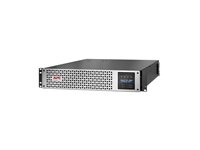 APC Smart-UPS Lithium Ion - UPS (kan monteras i rack) - linjeinteraktiv, 8x IEC C13, 1x IEC C19, SmartConnect+SmartSlot, AVR, LCD, med nätverkshanteringskort - AC 220/230/240 V - 2700 Watt - 3000 VA - USB, serial, RJ-45 - utgångskontakter: 9 - 2U - svart med främre avfasning i silver SMTL3000RMI2UCNC