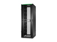APC NetShelter SX Gen 2 - Rack skåp - 2258 H x 800 B x 1070 D mm, med sidor - golvstående - svart - 48U - 19" - TAA-kompatibel AR3187B2