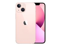 Apple iPhone 13 mini - 5G smartphone - dual-SIM / Internminne 256 GB - OLED-skärm - 5.4" - 2340 x 1080 pixlar - 2 bakre kameror 12 MP, 12 MP - front camera 12 MP - rosa MLK73QN/A