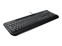 Microsoft Wired Keyboard 600 - Tangentbord - USB - nordisk - svart ANB-00009