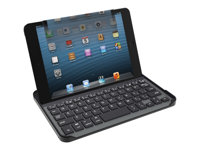 Kensington KeyCover - Tangentbord - trådlös - Bluetooth - engelska - svart K97011WW