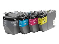 Brother LC422XL - 4-pack - svart, gul, cyan, magenta - original - bläckpatron - för Brother MFC-J5340DW, MFC-J5345DW, MFC-J5740DW, MFC-J6540DW, MFC-J6940DW LC422XLVAL