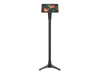 Compulocks Universal Invisible Mount Portable Floor Stand - Ställ - för notebook - svart - monteringsgränssnitt: 100 x 100 mm - golvstående 147BSMP01B