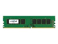 Crucial - DDR4 - modul - 16 GB - DIMM 288-pin - 2400 MT/s / PC4-19200 - CL17 - 1.2 V - ej buffrad - icke ECC CT16G4DFD824A
