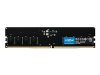 Crucial - DDR5 - modul - 16 GB - DIMM 288-pin - 4800 MT/s / PC5-38400 - CL40 - 1.1 V - ej buffrad - icke ECC CT16G48C40U5
