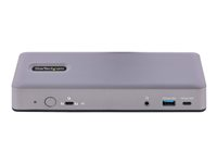 StarTech.com USB-C Docking Station - Multi Monitor HDMI/DP/DP Alt Mode USB-C Dock - 3x 4K30 / 2x 4K60 - 7-Port USB Hub - 60W Power Delivery - GbE - 3.5mm Audio - Works With Chromebook certified - Dockningsstation - USB-C / Thunderbolt 3 / Thunderbolt 4 - 2 x DP, 2 x HDMI, USB-C - 1GbE - 60 Watt DK31C3MNCRUE