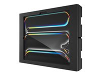 Compulocks iPad Pro M4 13" (2024), Apex Secured Enclosure Wall Mount - Hölje - för surfplatta - säkrad - låsbar - metallram - svart - skärmstorlek: 13" - väggmonterbar - för Apple 13-inch iPad Pro (M4) 13PAPX4B