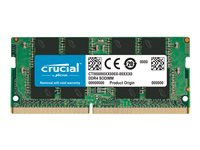 Crucial - DDR4 - modul - 16 GB - SO DIMM 260-pin - 3200 MT/s / PC4-25600 - CL22 - 1.2 V - ej buffrad - icke ECC CT16G4SFRA32A