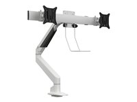 Multibrackets M Duo Crossbar - Monteringskomponent (handtag, böj med dubbla gångjärn) - för 2 LCD-bildskärmar - vit - skärmstorlek: 17"-32" - arm, monterbar 7350073734917