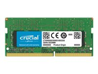 Crucial - DDR4 - modul - 16 GB - SO DIMM 260-pin - 2400 MT/s / PC4-19200 - CL17 - 1.2 V - ej buffrad - icke ECC CT16G4SFD824A