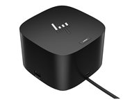 HP Thunderbolt Dock G4 - Dockningsstation - 2 x DP, Thunderbolt, USB-C, HDMI - 1GbE, 2.5GbE - 280 Watt - med kombinationskabel - för Elite Mobile Thin Client mt645 G7; Pro x360; ZBook Firefly 14 G9, 16 G9; ZBook Fury 16 G9 4J0G4AA