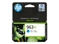 HP 963XL - 20.5 ml - Lång livslängd - cyan - original - blister - bläckpatron 3JA27AE#30B