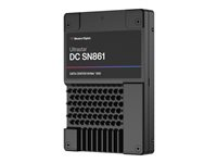 WD Ultrastar DC SN861 WUS6CA264PSP9X1 - SSD - datacenter - 6.4 TB - inbyggd - 2.5" - U.2 PCIe 5.0 x4 (NVMe) 0TS2539