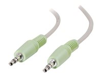 C2G - Ljudkabel - mini-phone stereo 3.5 mm hane till mini-phone stereo 3.5 mm hane - 7 m - skärmad 80111