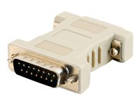 C2G - Växlingskontakt - 15 pin D-Sub (DB-15) (hane) till 15 pin D-Sub (DB-15) (hane) - formpressad 81512