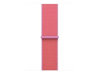 Apple - Slinga för smart klocka - 42mm - 130 - 200 mm - ljus guava MHYT4ZM/A