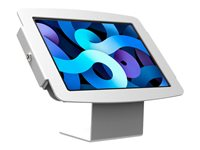 Compulocks iPad Pro 11" (1-4th Gen) Space Enclosure Counter Stand or Wall Mount - Hölje - för surfplatta - låsbar - höggradig aluminium - vit - skärmstorlek: 11" - väggmonterbar, monterbar på ytor, bänkskiva - för Apple 11-inch iPad Pro (1:a generation, 2a generation, 3:e generationen, 4:e generation) 101W211SENW