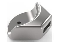 Compulocks Ledge Lock Adapter for MacBook Air 15" M2-M4 Silver - Säkerhetslås för system - för Apple MacBook Air (15.3 tum, I mitten av 2023, M2) MBALDG05