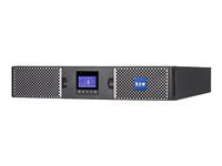 Eaton 9PX 2200i RT2U - UPS (rackmonterbar/extern) - AC 200/208/220/230/240 V - 2200 Watt - 2200 VA - 1-fas - RS-232, USB - utgångskontakter: 10 - PFC - 2U - 19" - svart/silver 9PX2200IRT2U-L